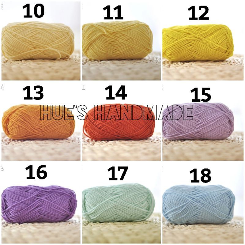 Len Baby Yarn - Loại 1 Chính Hãng 3 Len Baby Yarn - Loại 1 Chính Hãng - Ảnh 3