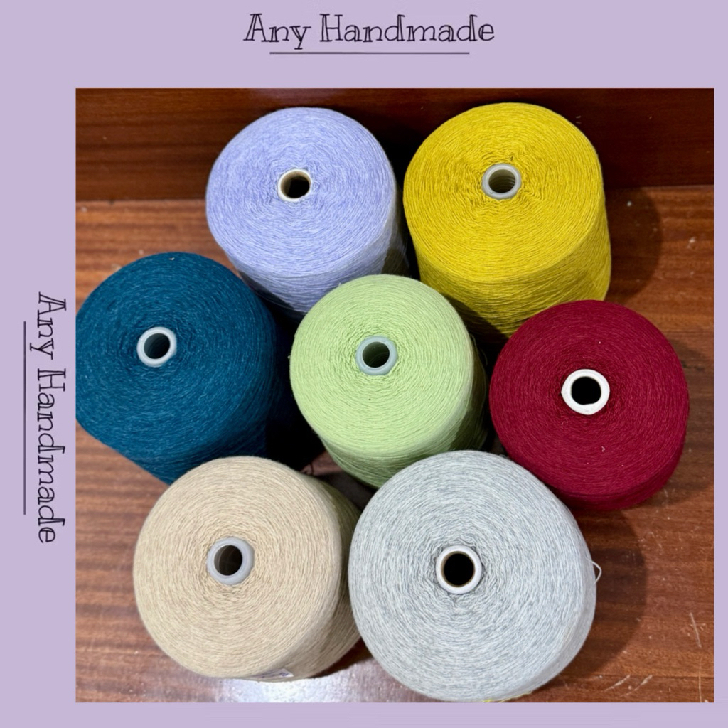 UPW Dư - Len Merino Wool 100% 2/17.5nm - 100g/cuộn 1 UPW Dư - Len Merino Wool 100% 2/17.5nm - 100g/cuộn